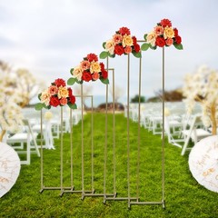 5 PCS Floral Stands, 125/125/155/185/205cm Plants Stands, Wedding Flower Stands