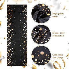 4 Pack Table Runner 12 x 108 Inch Sequin Rectangular Table Runners for