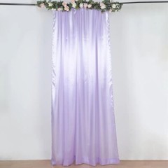 8×10 ft LAVENDER Satin CURTAIN Wedding Photography Backdrop Panel Party