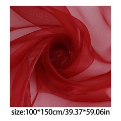 Soft Organza Fabric 1.09×1.09Yards Organza Sheer Fabric for Wedding Dress Bows