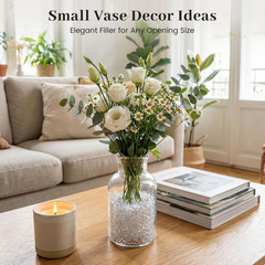 10000PCS 4.5Mm Mini Fake Diamonds, Clear Crystals Vase Fillers | Acrylic