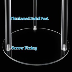 10 Pcs Acrylic Flower Stand Wedding Centerpiece Bouquet Backdrop Decor HOT