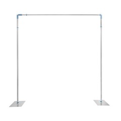 10ft x 10ft Backdrop Stand Pipe Kit Heavy Duty Wedding Back Adjustable Stand