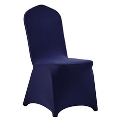 Uimoso 50PCS Navy Blue Spandex Chair Covers for Events and Parties