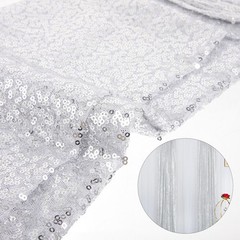 1Set Sequin Backdrop Curtain for Simple and Elegant Wedding Receptions