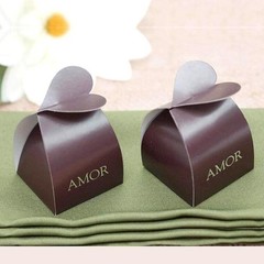 100 Amor Heart Favor Boxes Unique Hispanic Wedding Party FAVORS WHOLESALE SALE