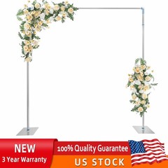10ft x 10ft Backdrop Stand Pipe Kit Heavy Duty Wedding Back Adjustable Stand
