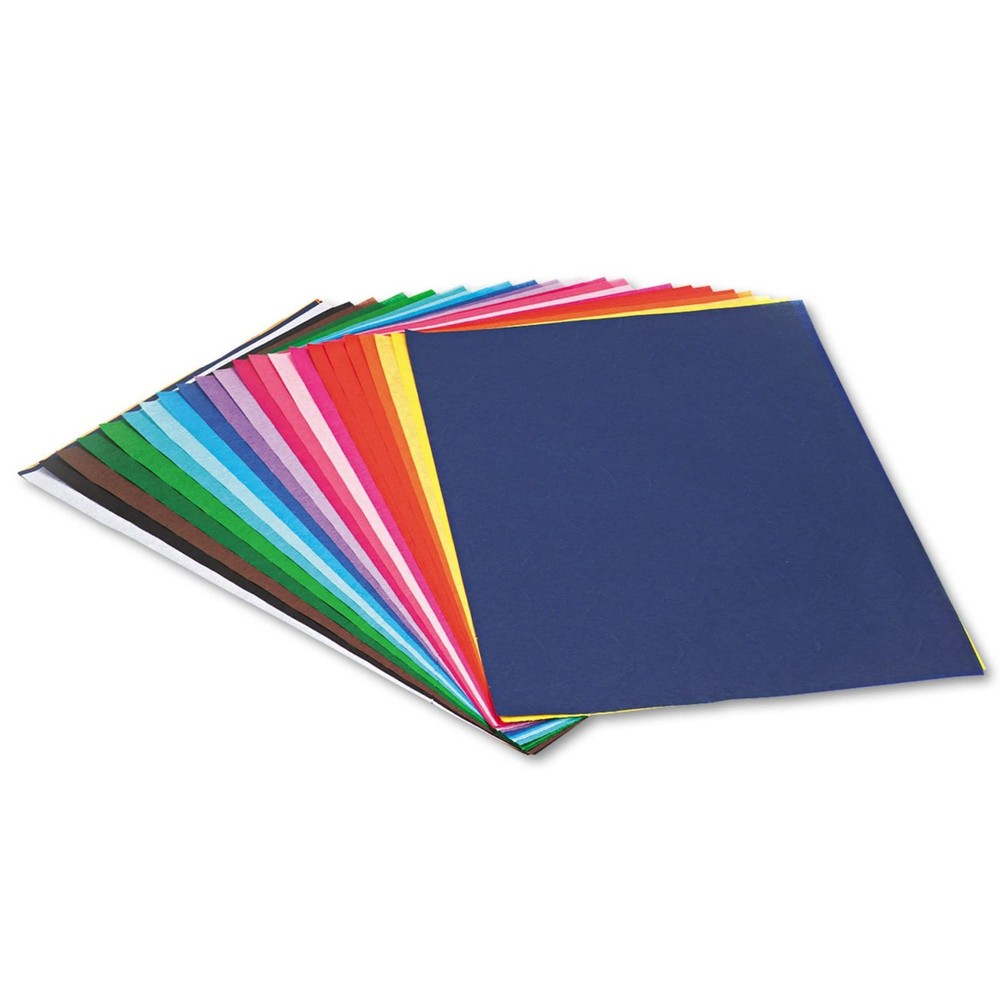 Pacon® Spectra® Assorted Color Tissue Pack, 12″ x 18″, 25 True,