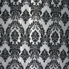 25 ft Fine Flocking Damask Taffeta Wedding Aisle Runner