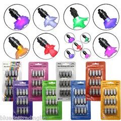 12 SUBMERSIBLE LED Waterproof Balloon Floral Mini Light Wedding Party Multicolor