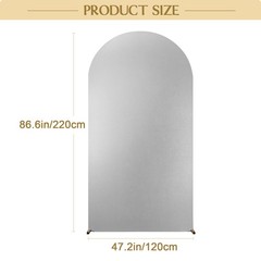 Arched Balloon Stand Covers Wedding Backdrop Cover Photography Background