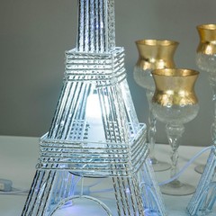 EIFFEL TOWER 39 inches Party Home Decorations 80 LED Lights WHOLESALE SALE