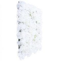 6 Pcs Artificial Flower Wall Panel Venue Backdrop Wedding Party Background Decor
