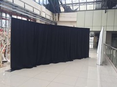 ADJUSTABLE QUICK BACKDROP KIT 10 FT TALL x 10FT-50FT WIDE PIPE WITHOUT DRAPE