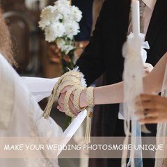 Elegant Ivory Handfasting Cord for Weddings – 68 Inch Rustic Lasso Keepsake