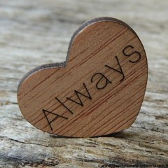 Unfinished Wood Heart Craft Embellishments Party Table Scatter DIY