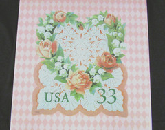 The LOVE STAMP COLLECTOR’S ALBUM : 1998 USPS : 8 Acid Free Pocket Pages : NEW