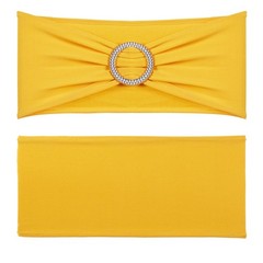 Stretch Spandex Chair Sashes, Chair Slipcover and Stretch Chair Sash