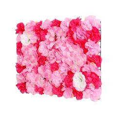 12* Artificial Fake Flower Velvet Hydrangea Wall Panel Banquet For Wedding Party