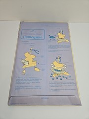 Vintage 1984 Hallmark Koalas in Love Honeycomb Wedding Shower Table Decoration