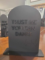 Wedding Decor (Dusty Blue, Black, and White)