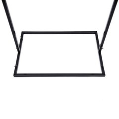 Black Poster Stand Metal Wedding Venue Decor Stand Black Welcome Sign Arch Stand