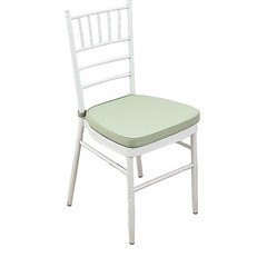 Sage Green POLYESTER CUSHION for CHIAVARI CHAIR Wedding Ceremony Dinner