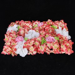 Rose &Hydrangea Flower Wall Panel For Filming Wedding Party Backdrop Flower Wall