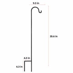 10ft Adjustable 4-Post Wedding Canopy Chuppah Drape Hardware Kit Shepherd Hooks