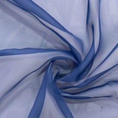 5ft x 32ft NAVY BLUE Premium Chiffon Sheer Backdrop CURTAIN PANEL Drape Party