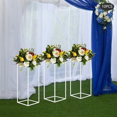 Rectangular Flower Display Stand Metal Flower Stand Wedding Flower Stand