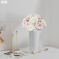 Artificial Fake Flower Ball Arrangement Bouquet Wedding Centerpieces Decorations