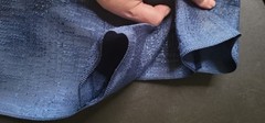 Navy Blue Banjo Cloth Pipe & Drape Backdrop Panels (4′ x 8′) — Used Once!