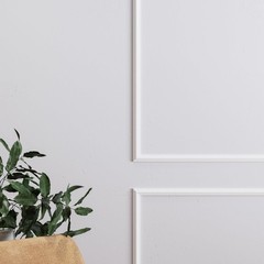 Premade Wainscoting Panels Wall Molding Kit – Picture Frame Trim, 6-Frame Panel