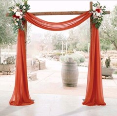 Outdoor Backdrop Curtain Densed Elastic Wedding Arch Drapes Photo Photography 2f