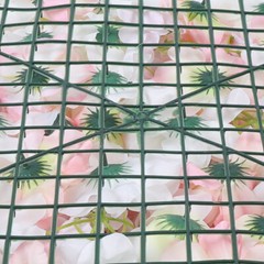8 Pieces Artificial Flower Wall Silk Flower Beautiful Floral Wall 40x60cm Decor