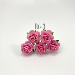 1″or2.5cm – Open Roses DIY Paper Flower Wedding Scrapbook Craft Cardmaking R6