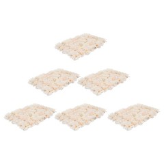 40x60cm Artificial Fake Flower Wall Panel Banquet Wedding &Party Decor 6pc