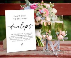 Wooden Sign Wedding Decoration, 8″ x 11″ Modern Tabletop Mount, Love Theme, L…
