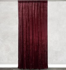 YCC Linens – Velvet Drape with 4 Inch Pocket (1 Panel)