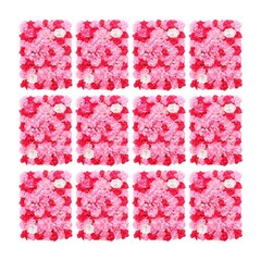12* Artificial Fake Flower Velvet Hydrangea Wall Panel Banquet For Wedding Party
