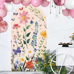 Flower Plants Decal for Balloon Arch Boho Balloon Arch Backdrop Decorations S…