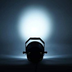 35 Watt White LED Stage Backdrop Strobe Spotlight Adjustable Rate Party