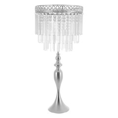 Crystal Flower Holder For Wedding Tall Flowers Stand Wedding Centerpieces Vase