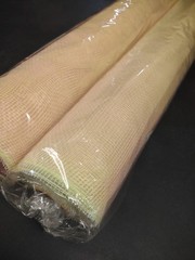 2 Rolls Deco Mesh 21″ Craig Bachman Quality 30′ Peach Two-Tone Pink & Lime Green