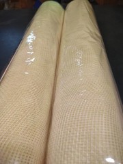 2 Rolls Deco Mesh 21″ Craig Bachman Quality 30′ Peach Two-Tone Pink & Lime Green