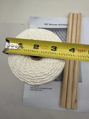 DIY Macrame Wall Hanging Kits, 3 Patterns Macrame DIY Wall Hangers *READ DESCR..