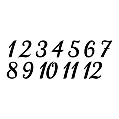 TABLE NUMBERS 3″ Vinyl Decal Stickers – Wedding Seating Reception Rehearsal
