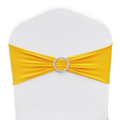 Stretch Spandex Chair Sashes, Chair Slipcover and Stretch Chair Sash
