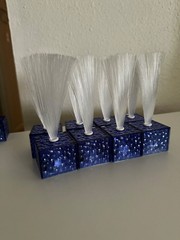 Amylove Mini Fiber Optic Lamp LED Light Color Changing Table Centerpiece